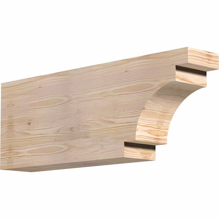 Ekena Millwork Mediterranean Smooth Rafter Tail, Douglas Fir, 5 1/2"W x 12"H x 32"L RFT06X12X32MED00SDF